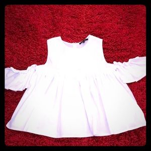 🌺Women’s Ruffled Peek-A-Boo Shoulder Blouse